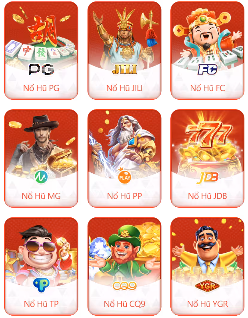 Sảnh game Nổ hũ THANG88